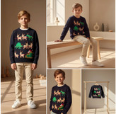 ریزبافت پسرانه H&M - نمای کناری